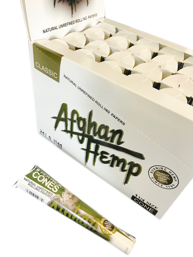 Afghan Hemp Cone Tubes