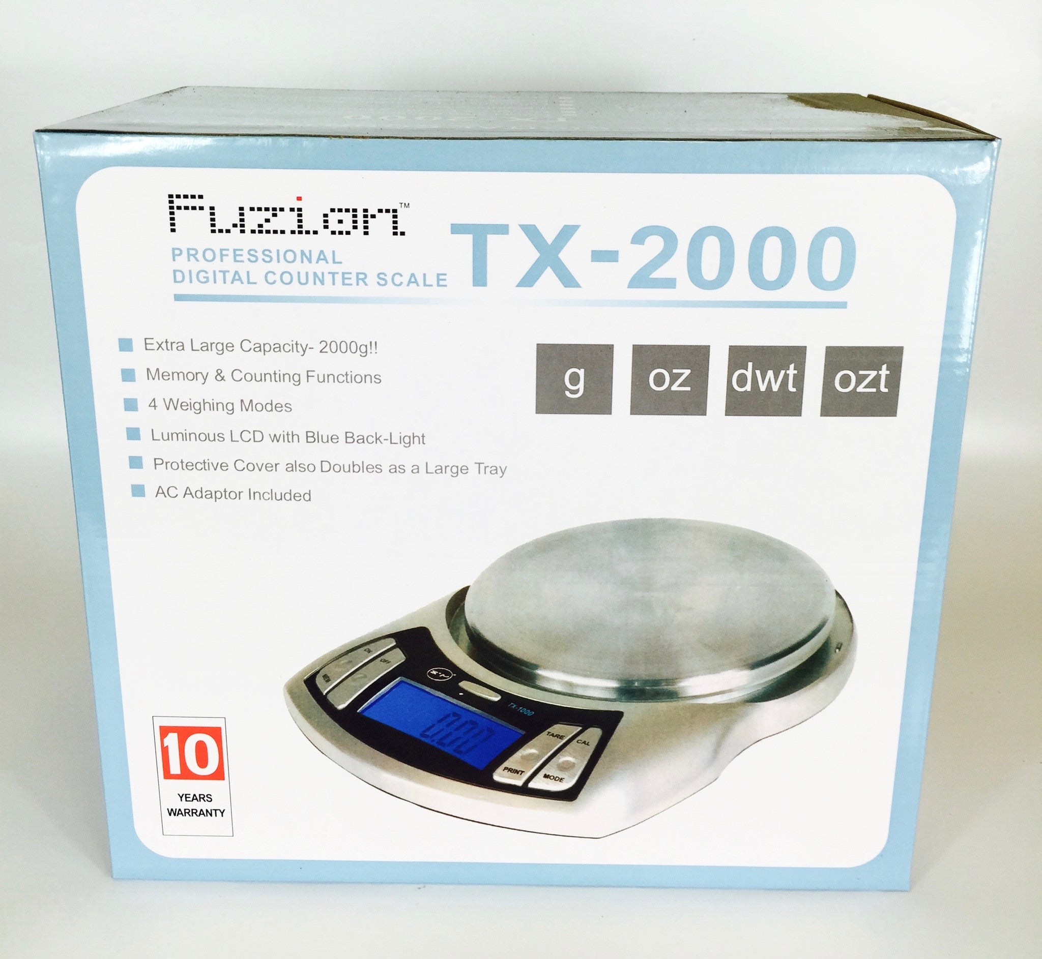 Fuzion TX-2000 Digital Kitchen Scale