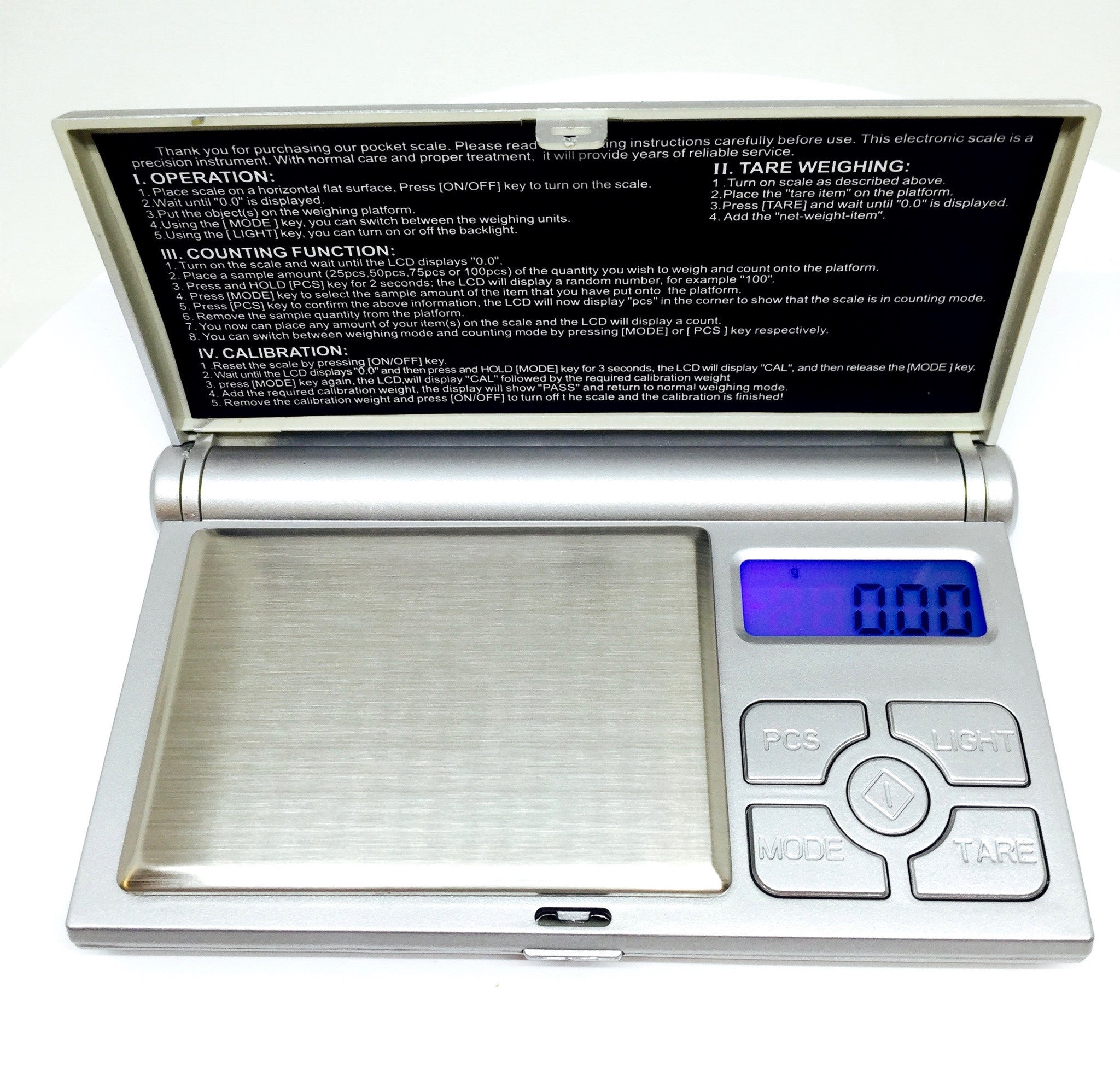 FS-100 Fuzion .01 Gram Scale