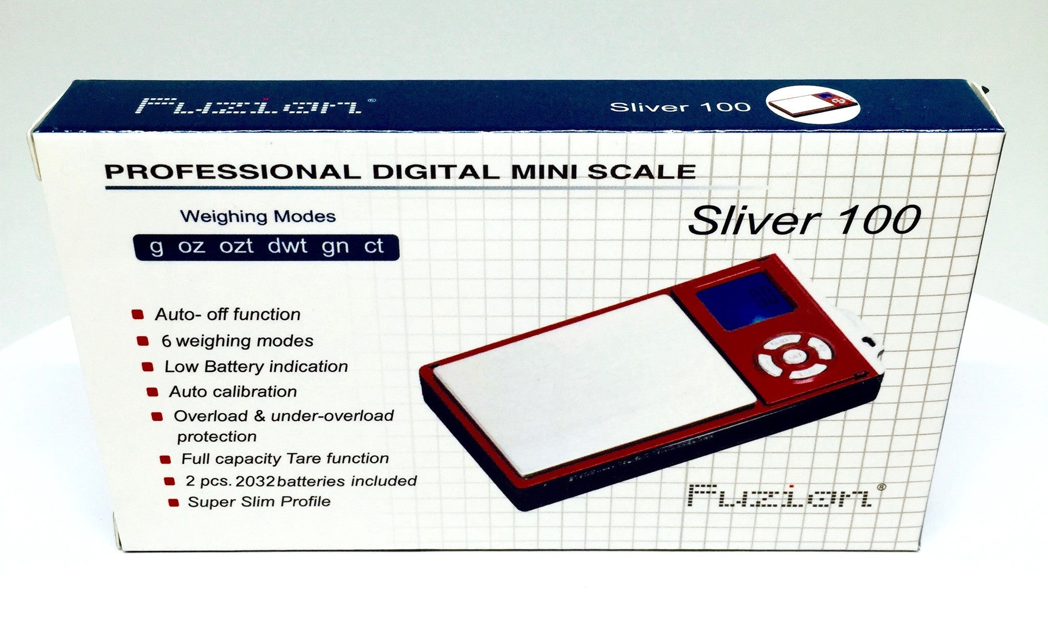 Sliver 100 Fuzion .01 Gram Scale