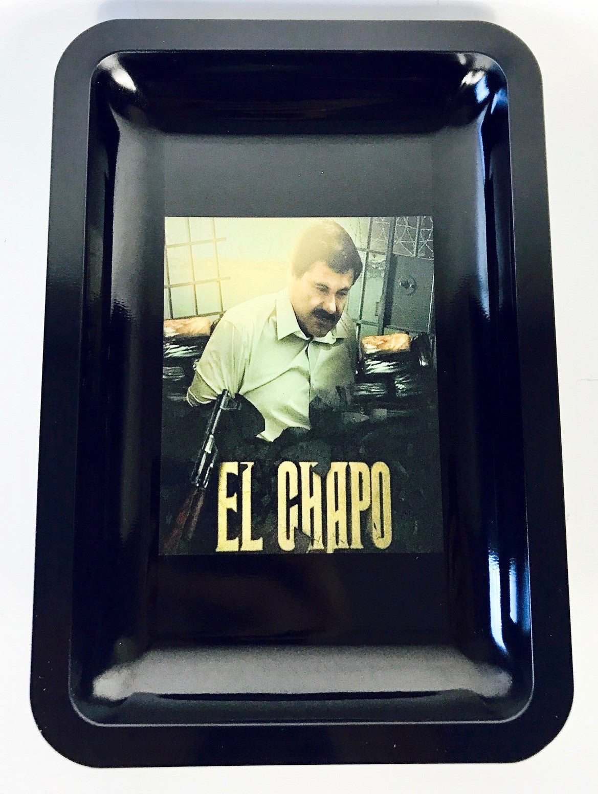 Designed Metal Rolling Tray (Large)