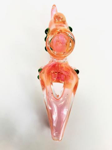 Special Design Gold Fume Glass Pipe