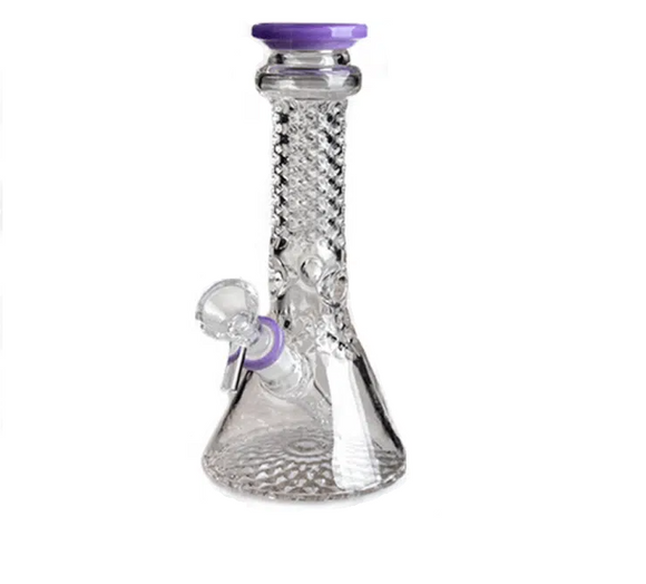 TWISTED DIAMOND 7''  WATER PIPE