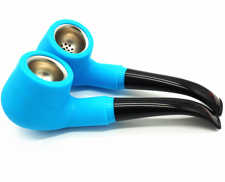 Silicone Old School Hand Pipe