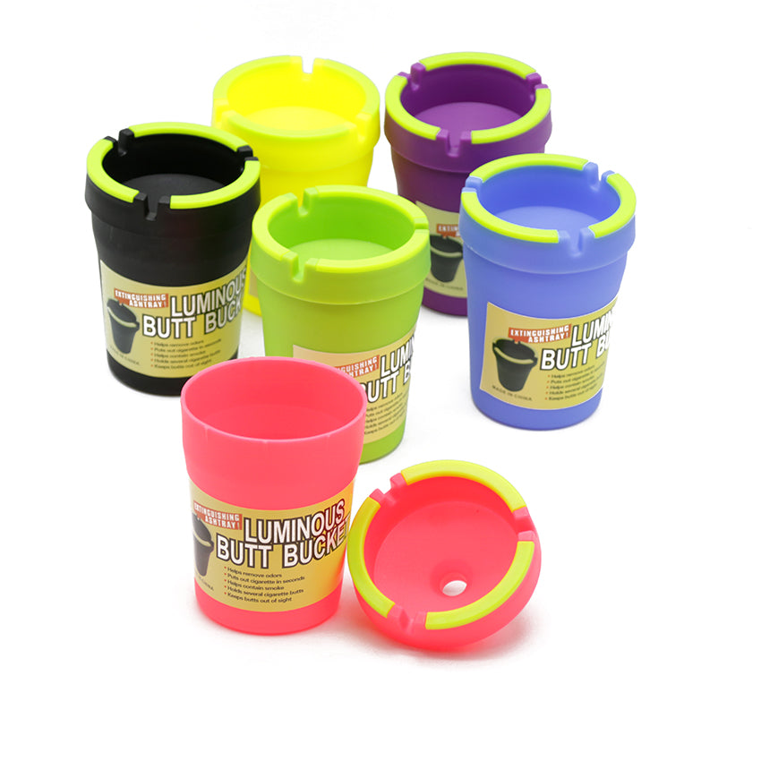 Luminous Butt Bucket Car Ashtray *Glow in the Dark*