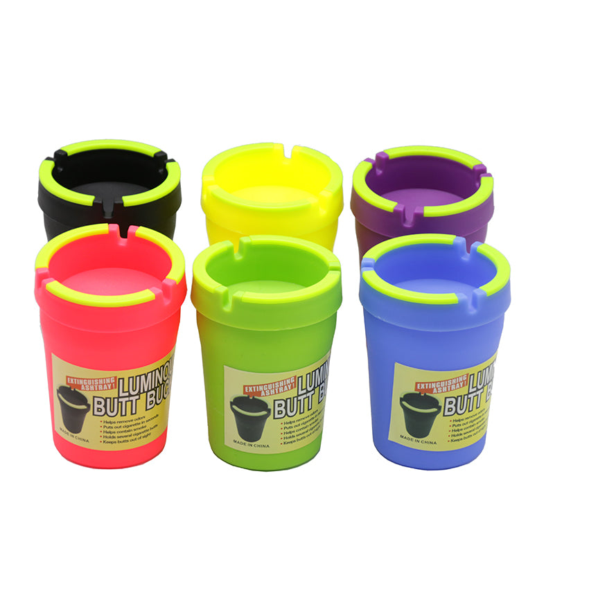 Luminous Butt Bucket Car Ashtray *Glow in the Dark*