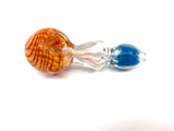 GLASS HAND PIPE COLORFUL