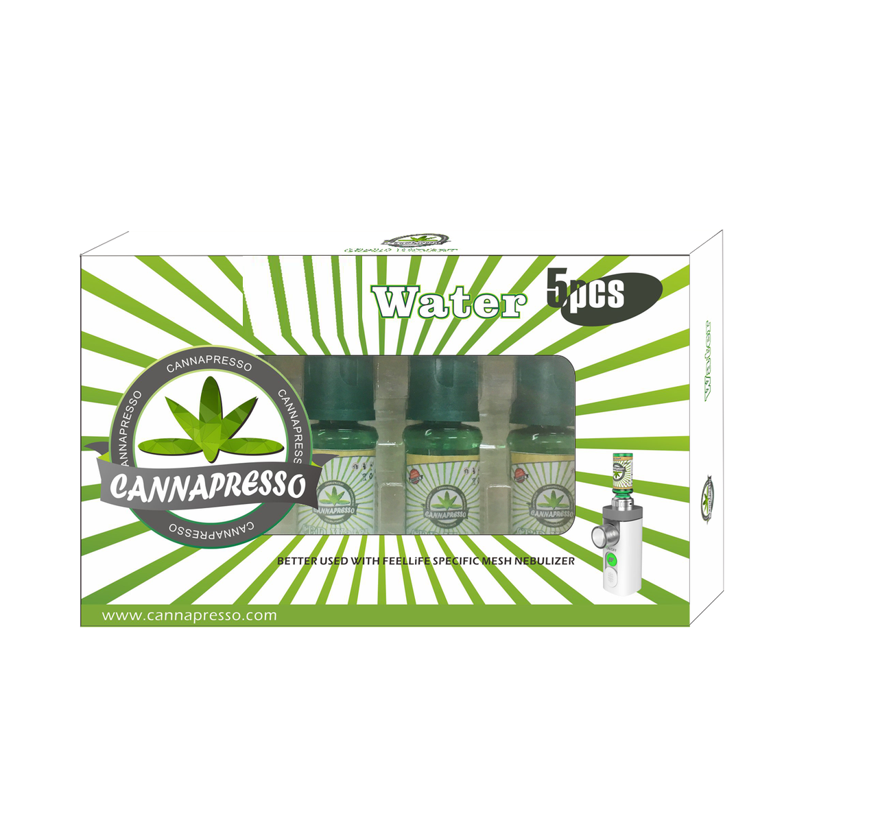 Cannapresso Water 5 pack