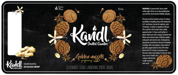 Buy 1 get 1 free Kandl Smoke Odor Eliminating Scented Candle by Afghan Hemp