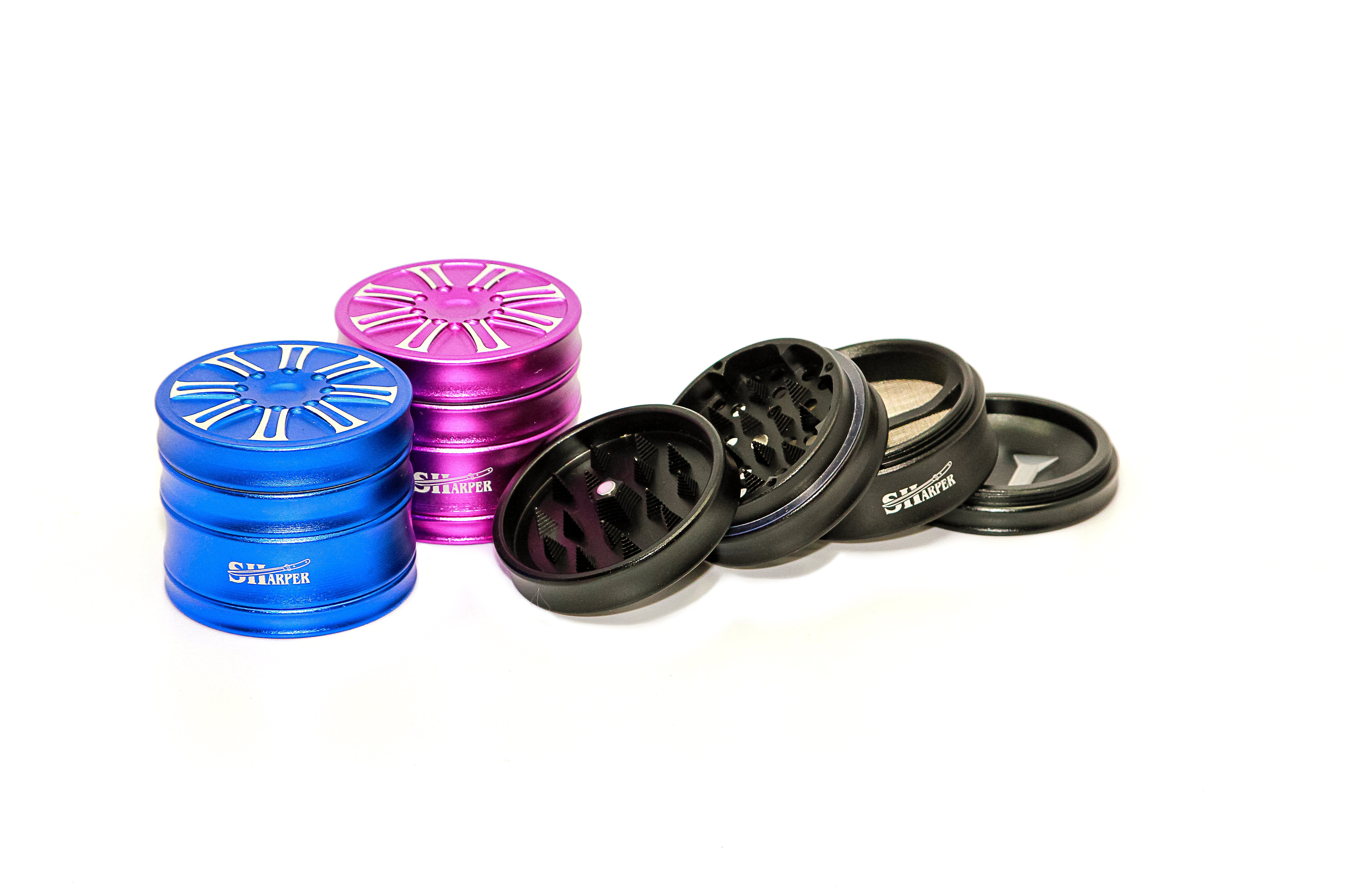 Sharper Smooth Metallic Grinder