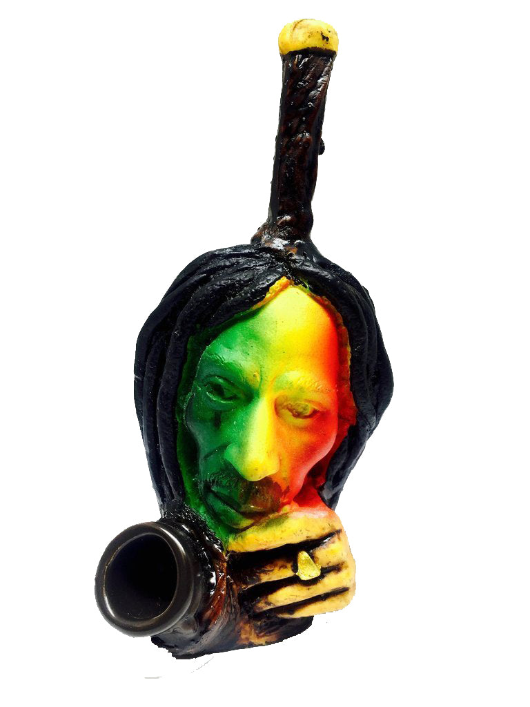 Resin Pipe Rasta Bob