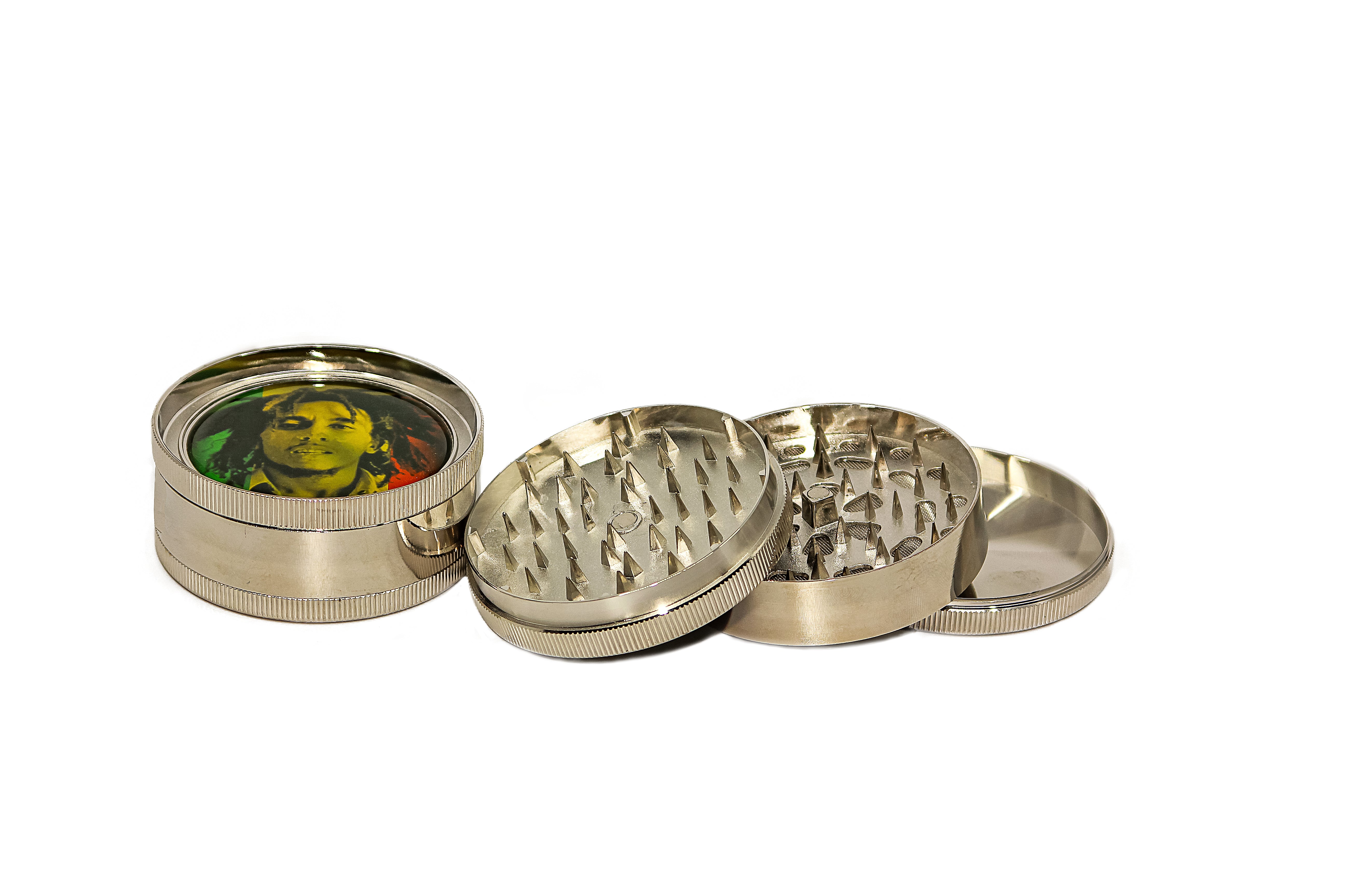 3 Part Grinder Rasta BM (50mm)