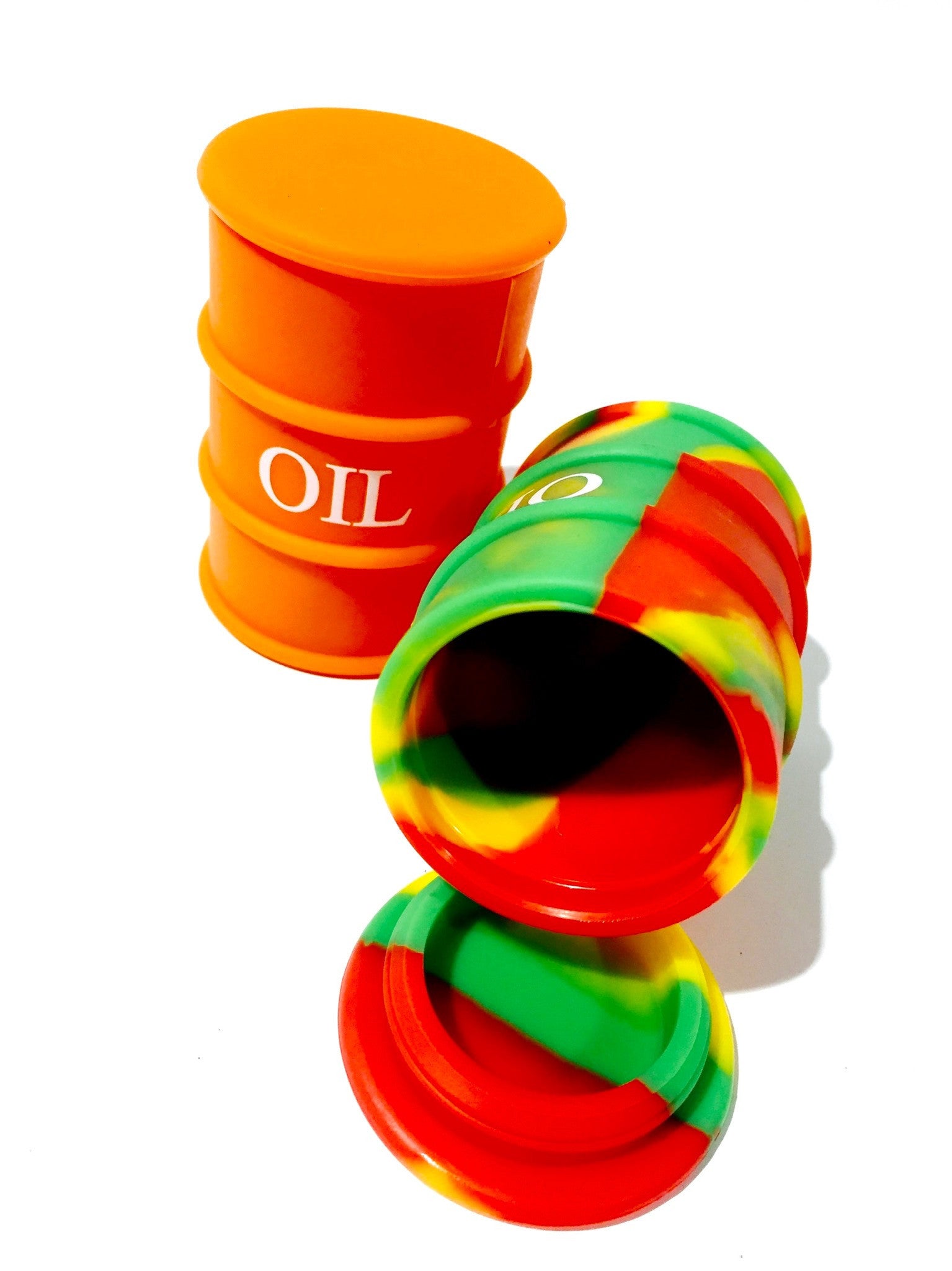 Small Oil Barrel Silicone Container