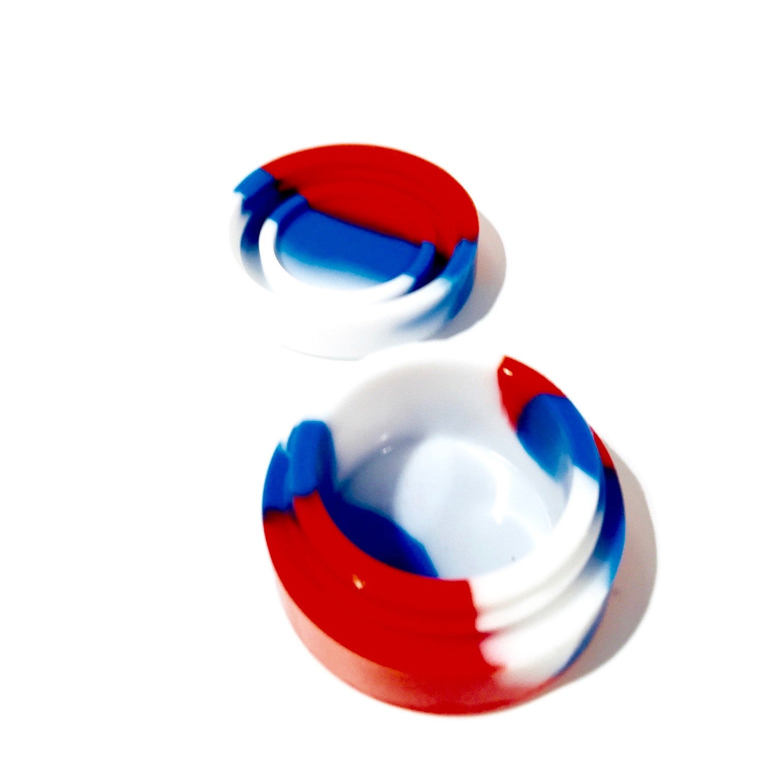 Shiny Short Silicone Container