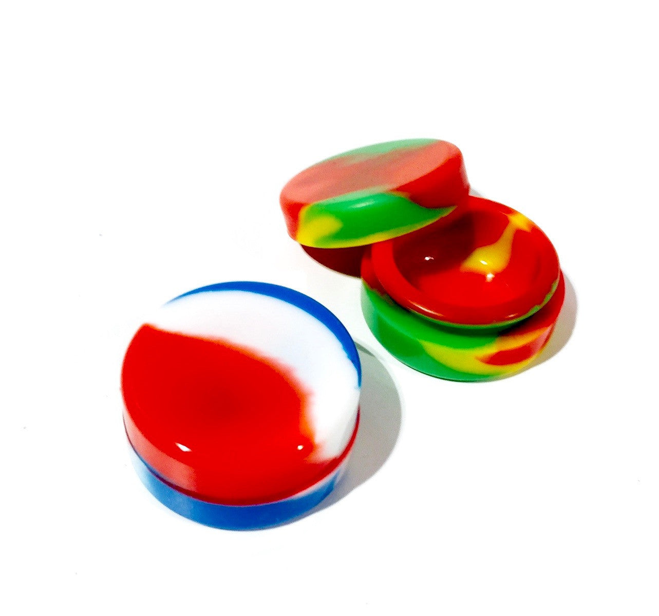 Shiny Short Silicone Container