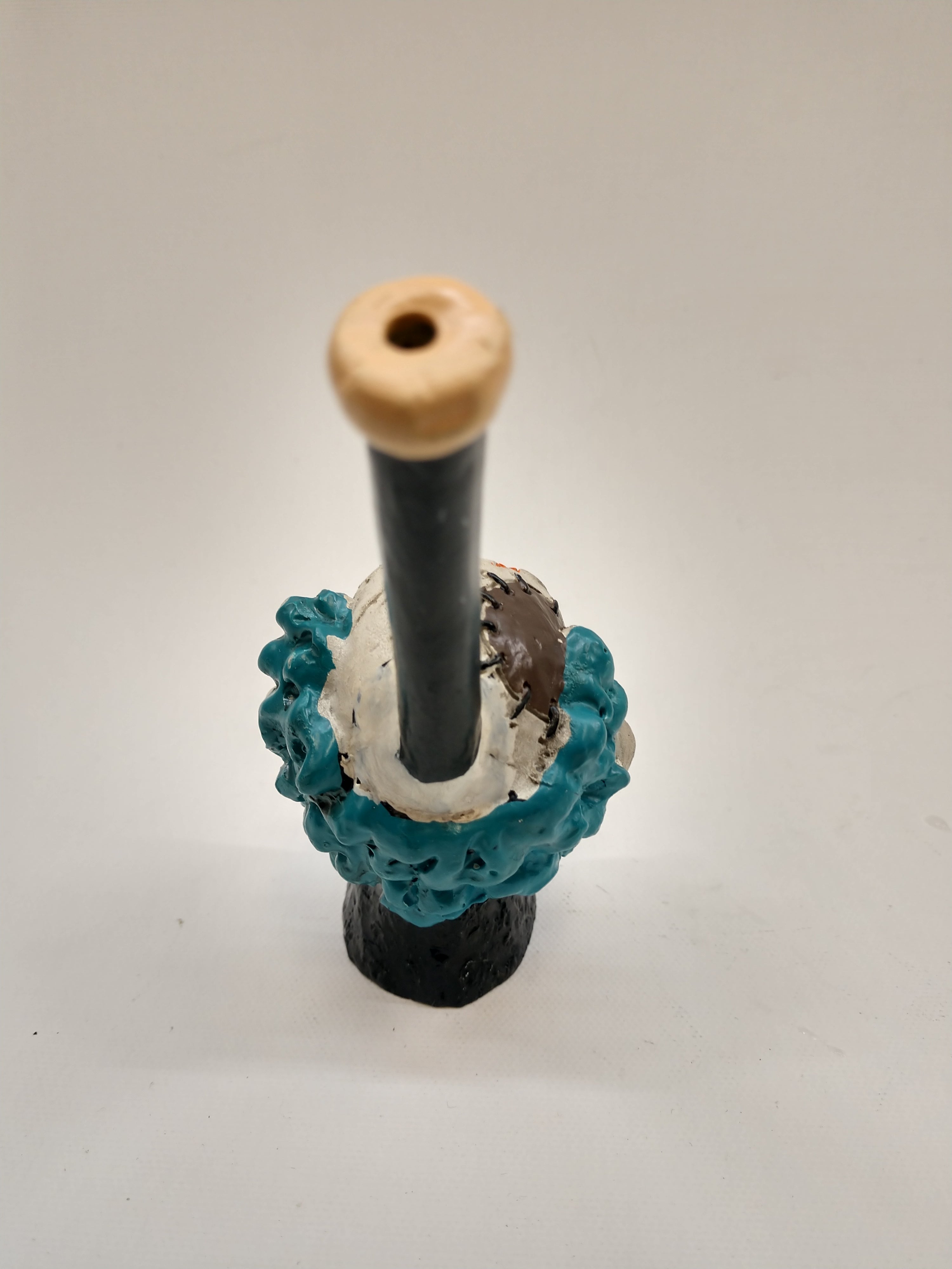 Resin Pipe Decapitated Clown