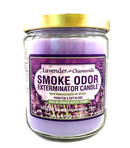 Smoke Odor Exterminator Candle 13oz Lavender & Chamomile