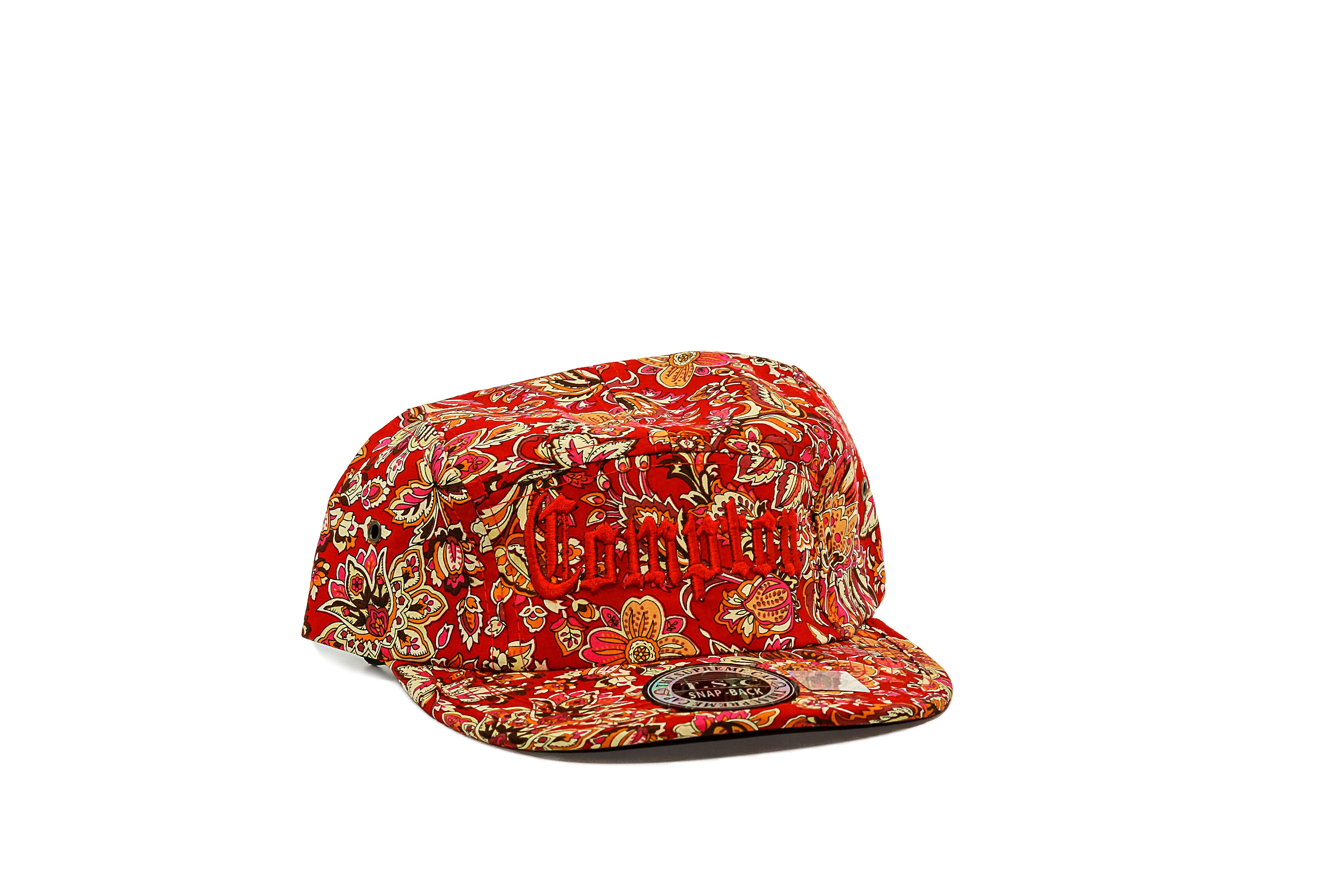 Floral Snapback hat