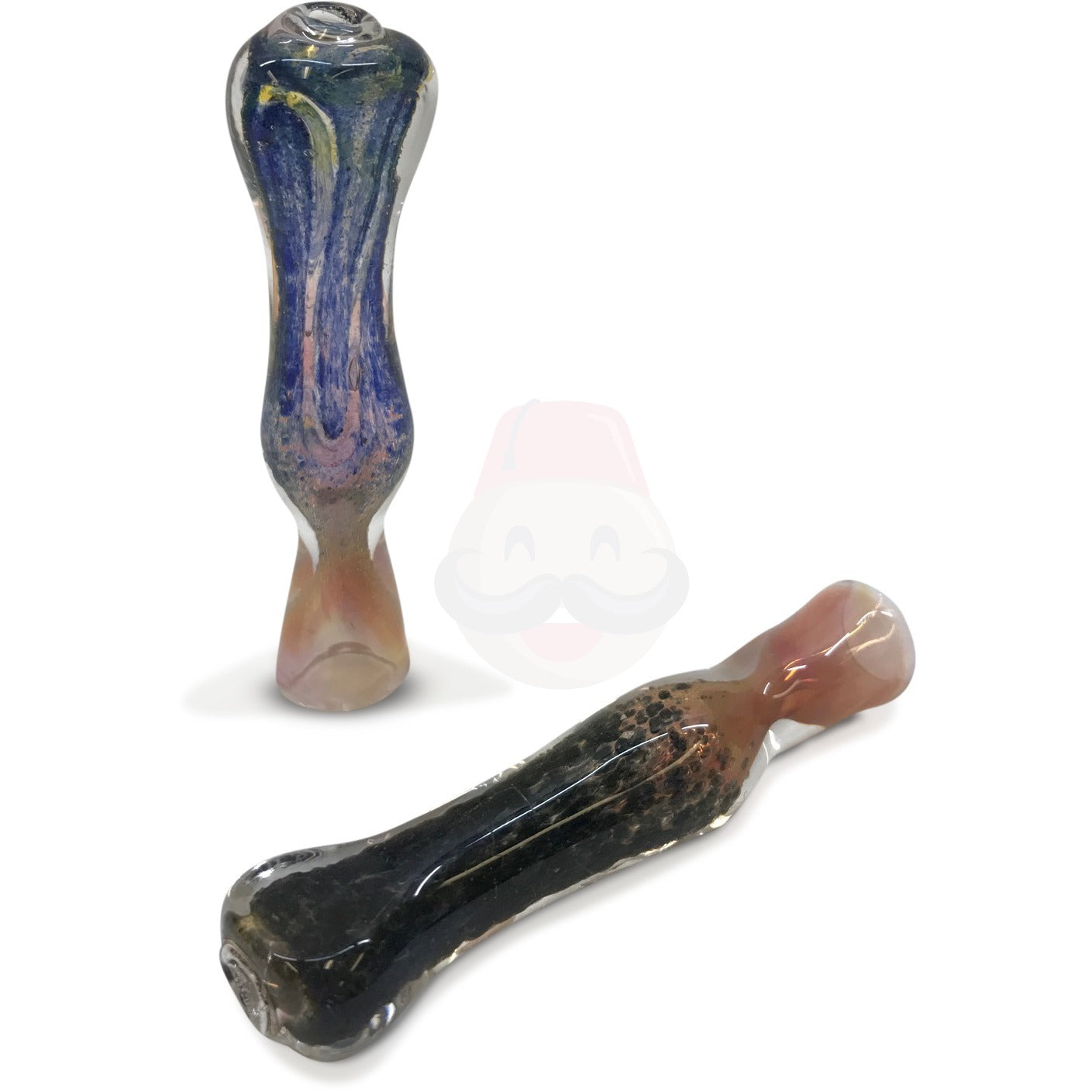 Gold Fumed Frit Chillum