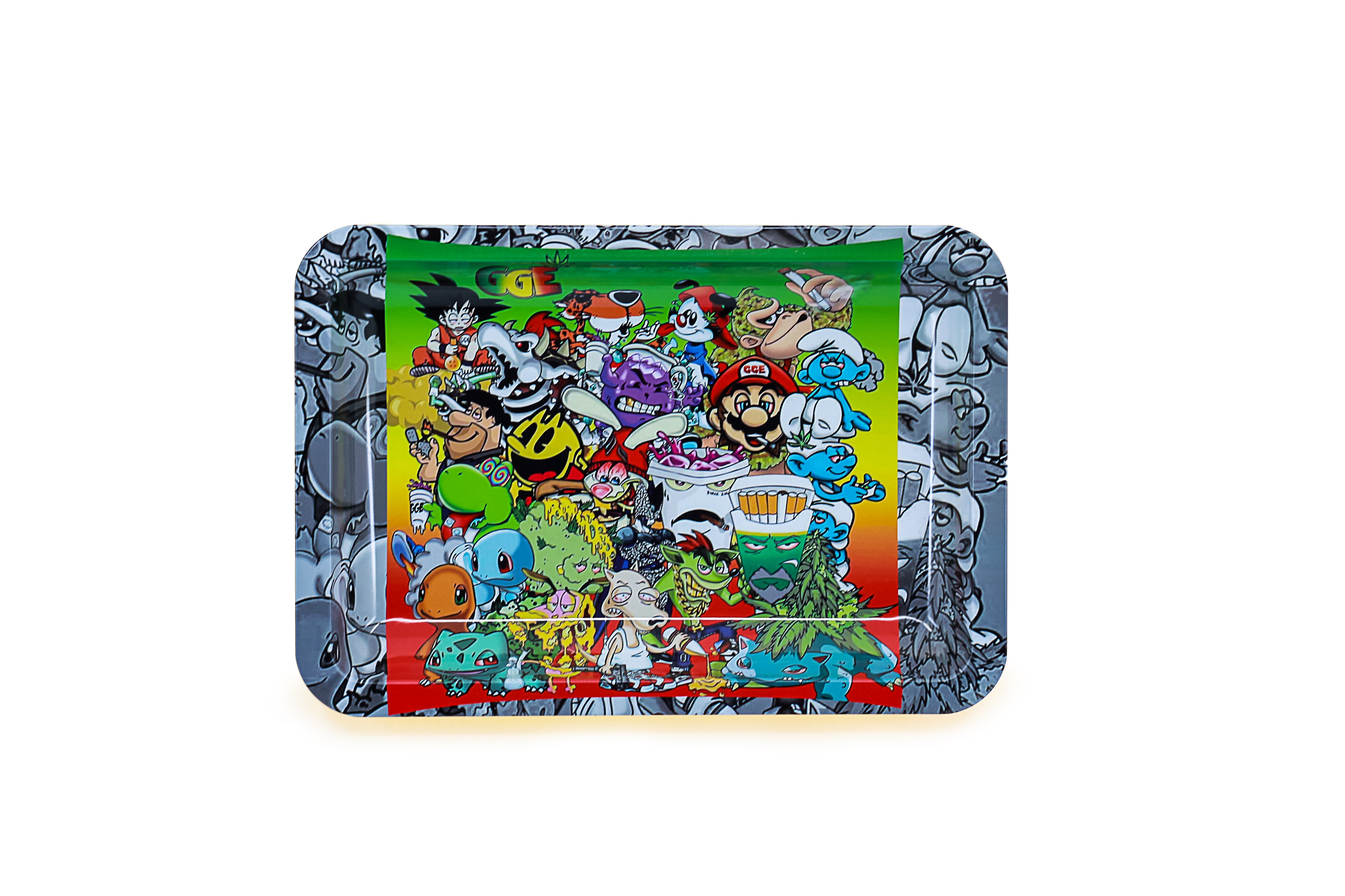 Designed Metal Rolling Tray (Small)