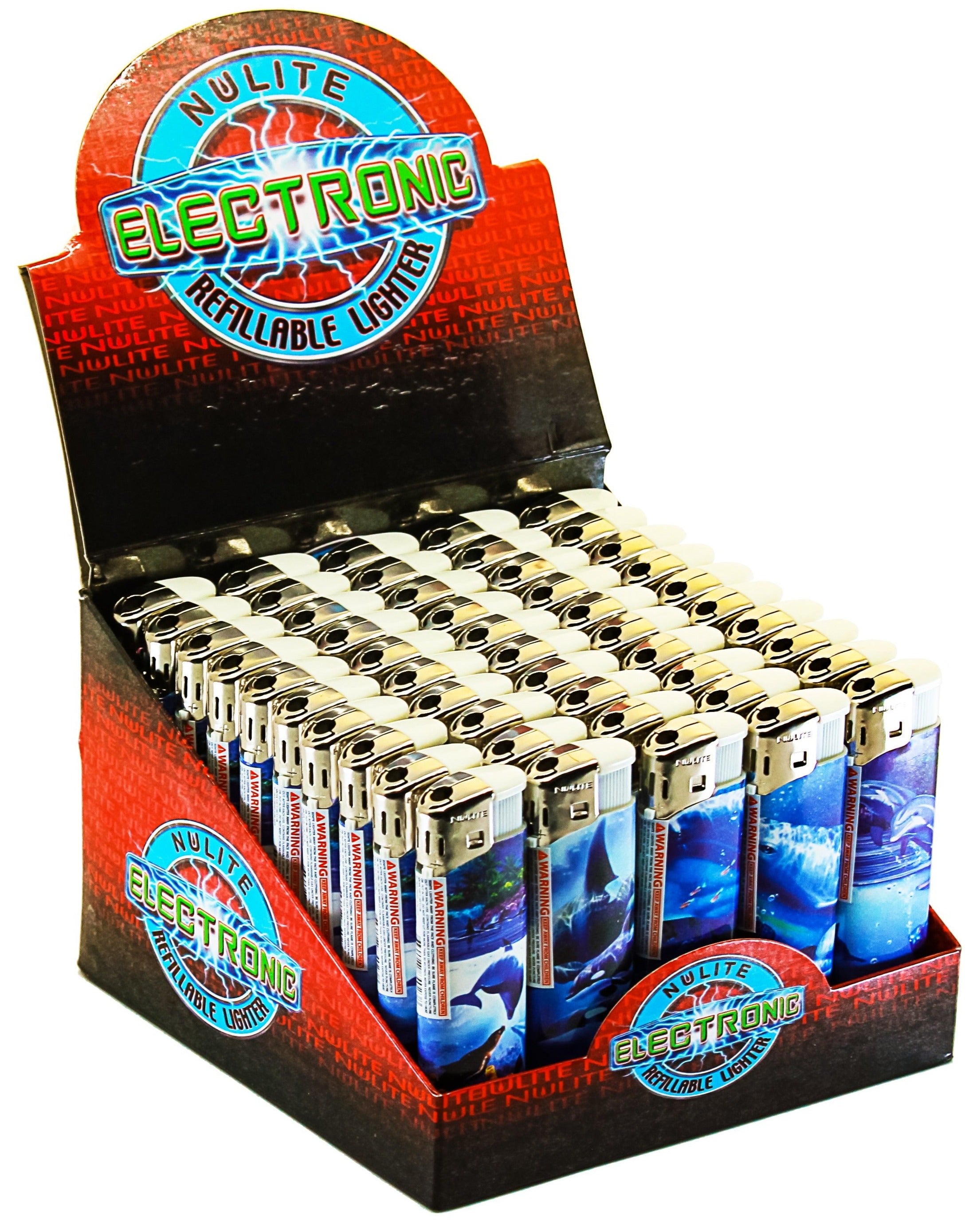 Under The Sea Electronic Refillable Lighters (50ct)