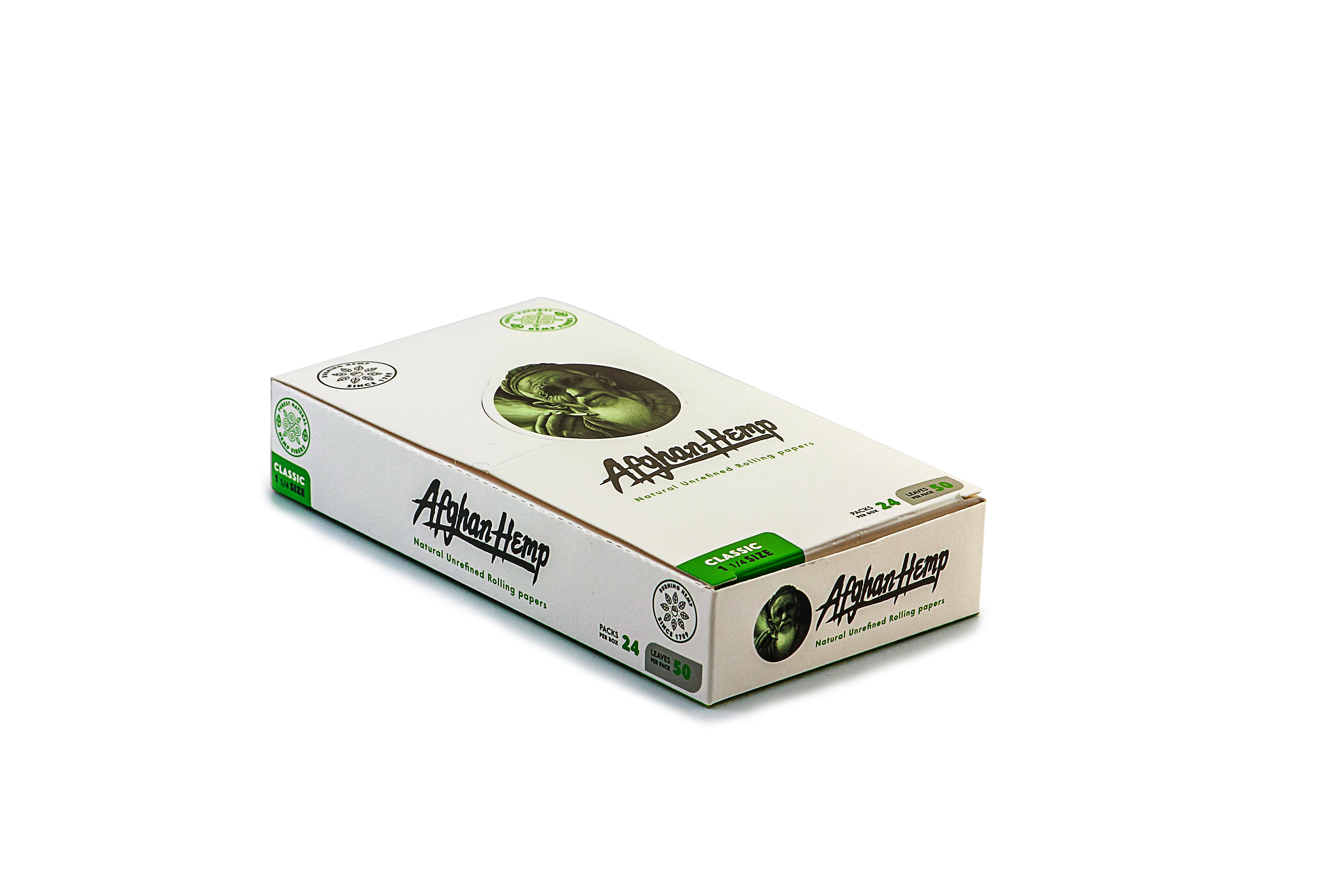 Afghan Hemp Rolling Papers 1 1/4