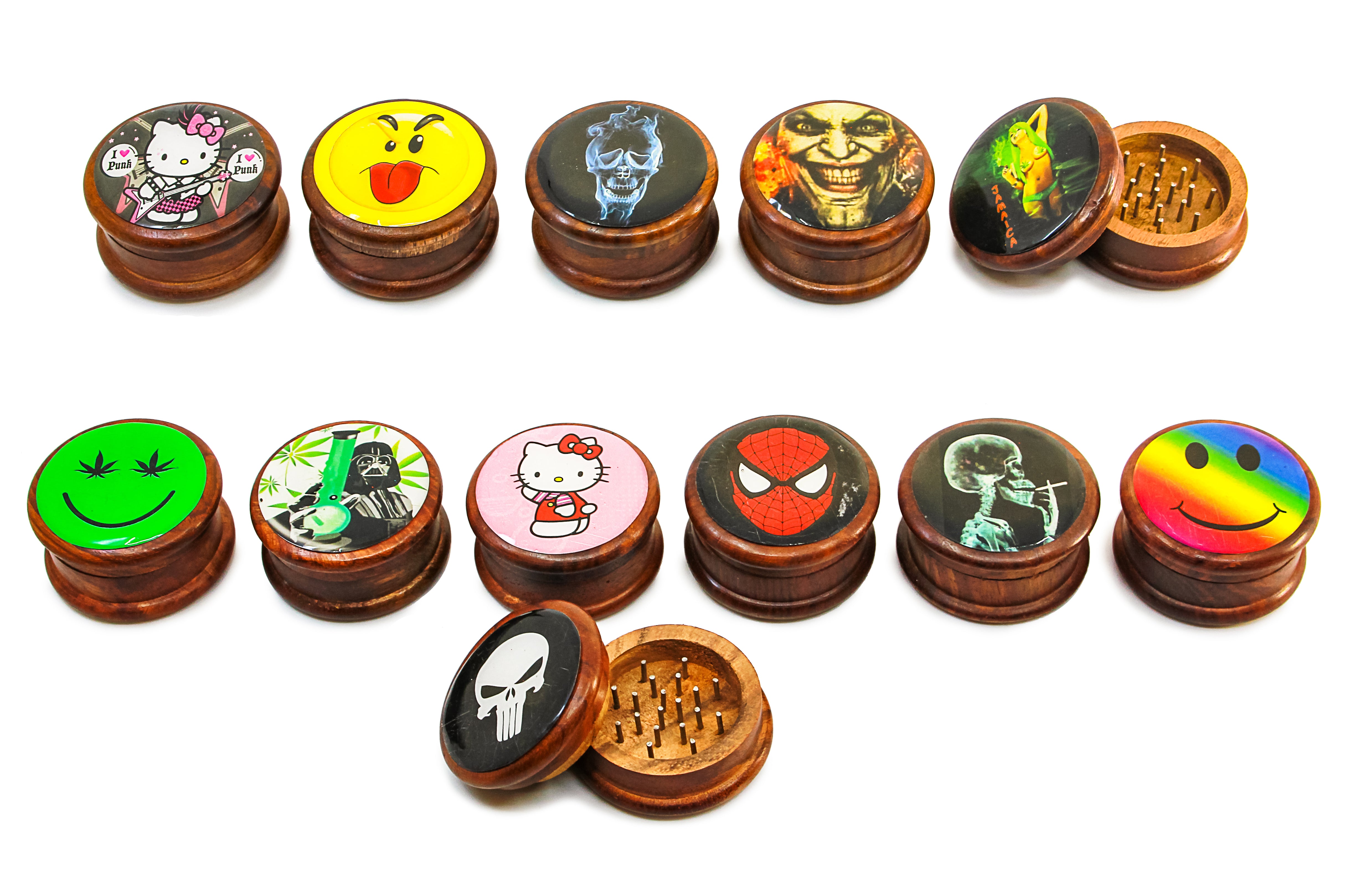Wood Grinder w/ Decal (50mm)