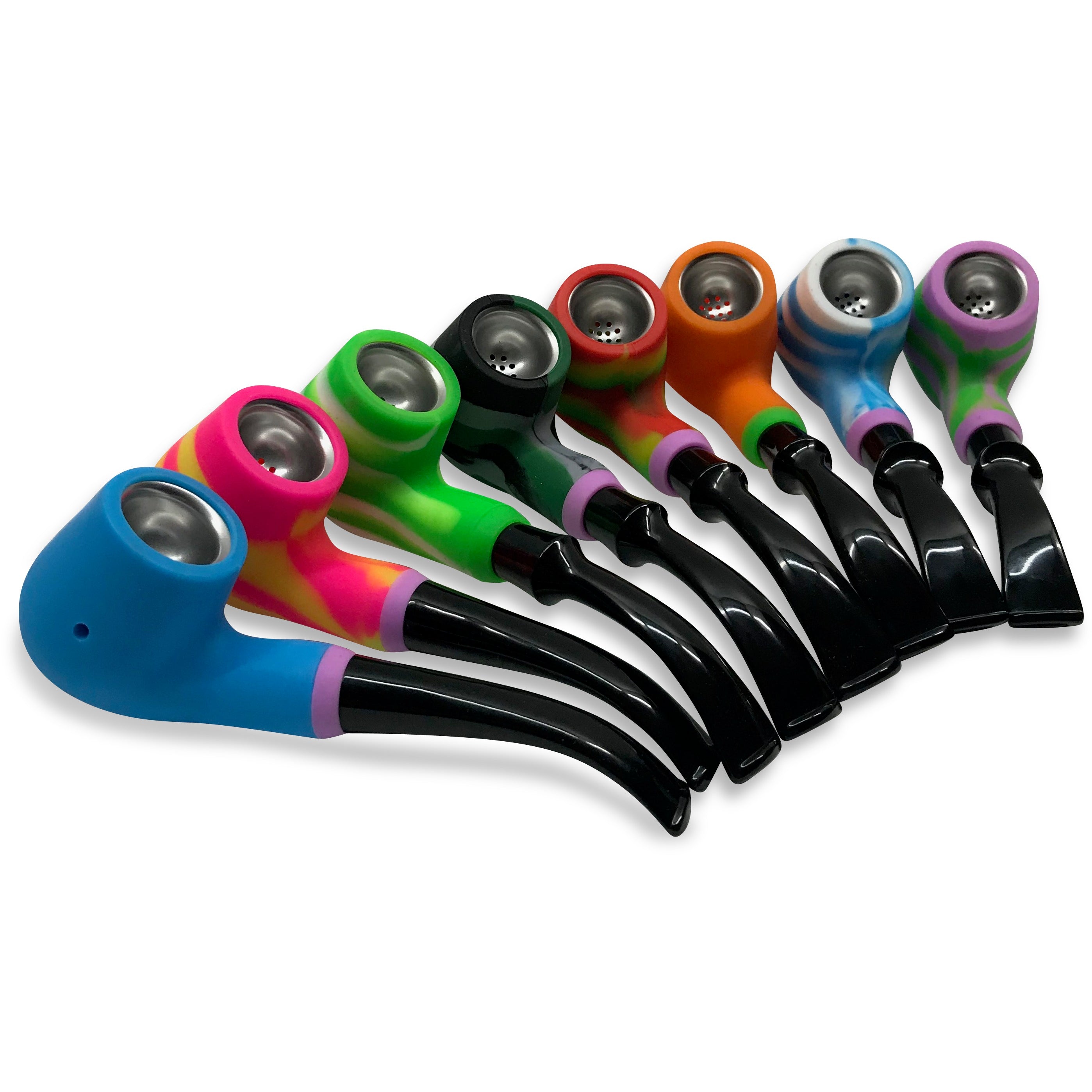 Silicone Old School Hand Pipe