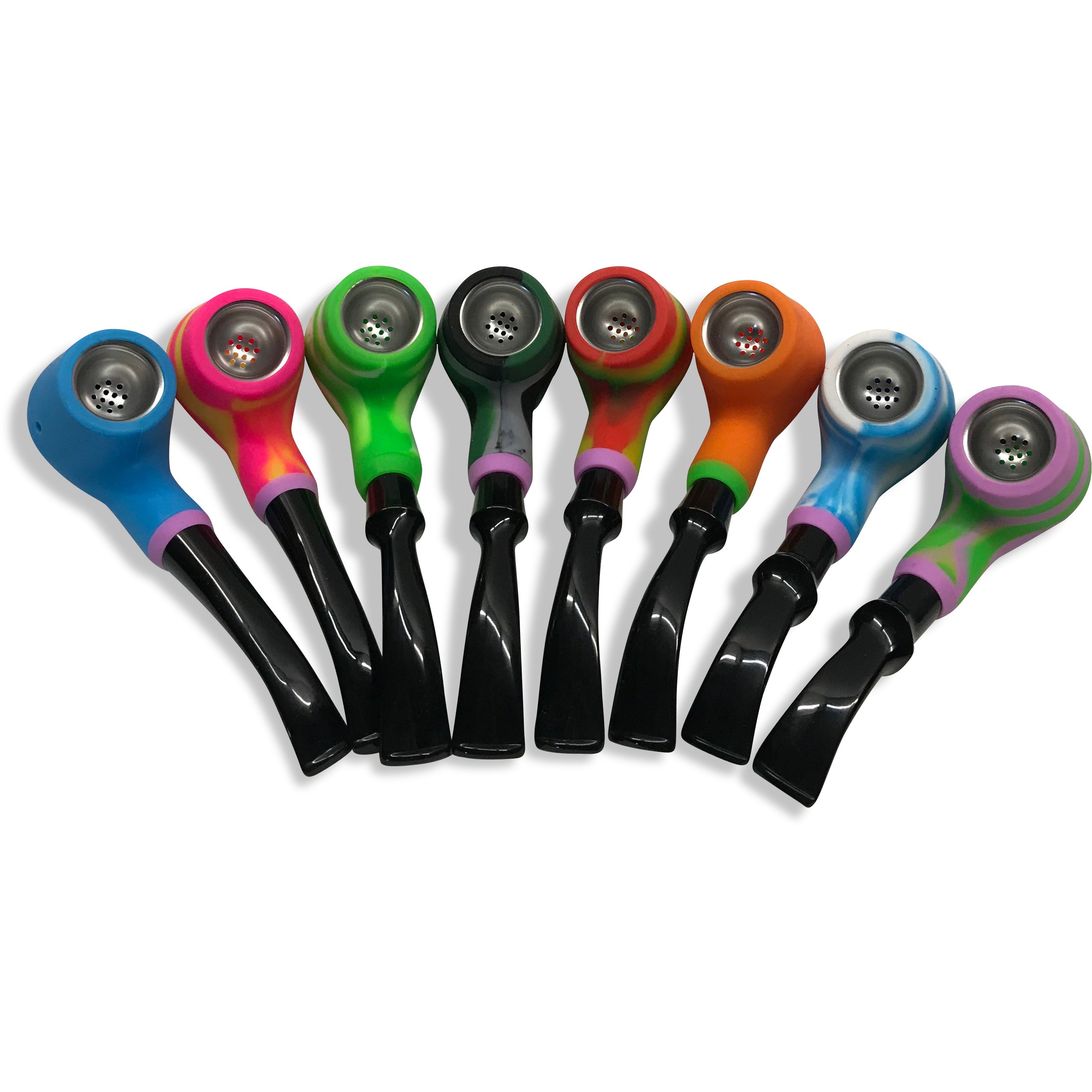 Silicone Old School Hand Pipe