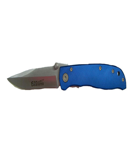 Cobalt Blue Handle Knife