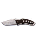 Smooth Black Holy Handle Camo Blade Knife