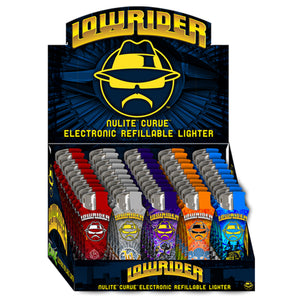 Lowrider Curve Electronic Refillable Lighters (50ct)