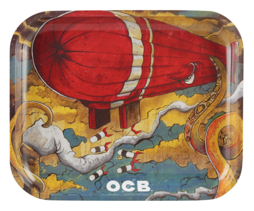 OCB Rolling Tray - Max vs. Octopus (Medium) ~Buy 1 Get 1 Free, Can Mix & Match~