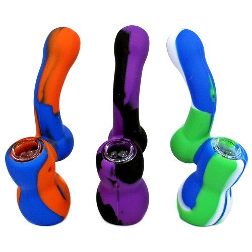 Silicone Sherlock Bubbler
