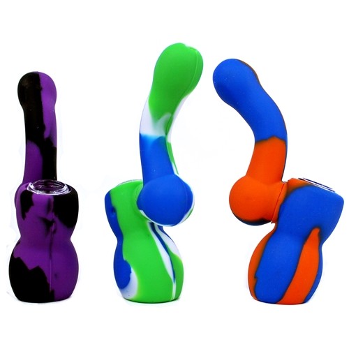 Silicone Sherlock Bubbler