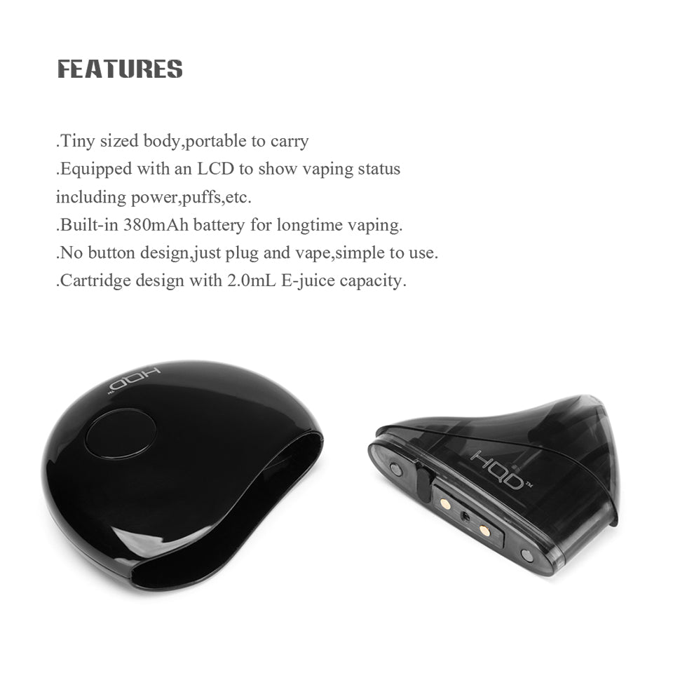 HQD Comma Kit All-in-one Pod System Vaporizer
