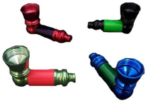 P01C Mini Anodized Metal Pipe w/ Plastic Sleeve