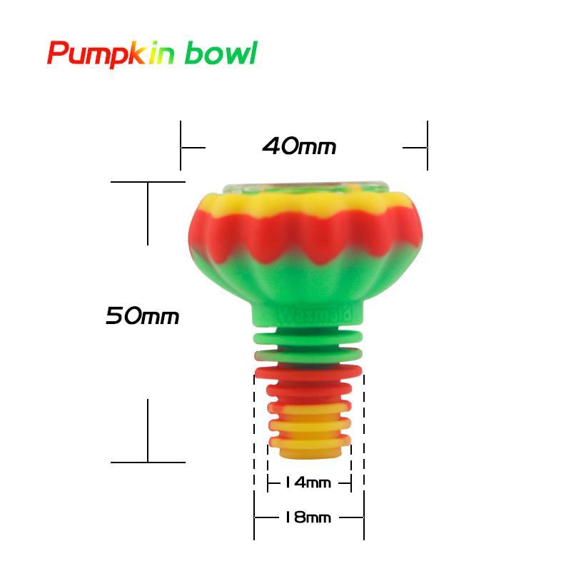 Waxmaid Pumpkin (Silicone + Glass) Bowl