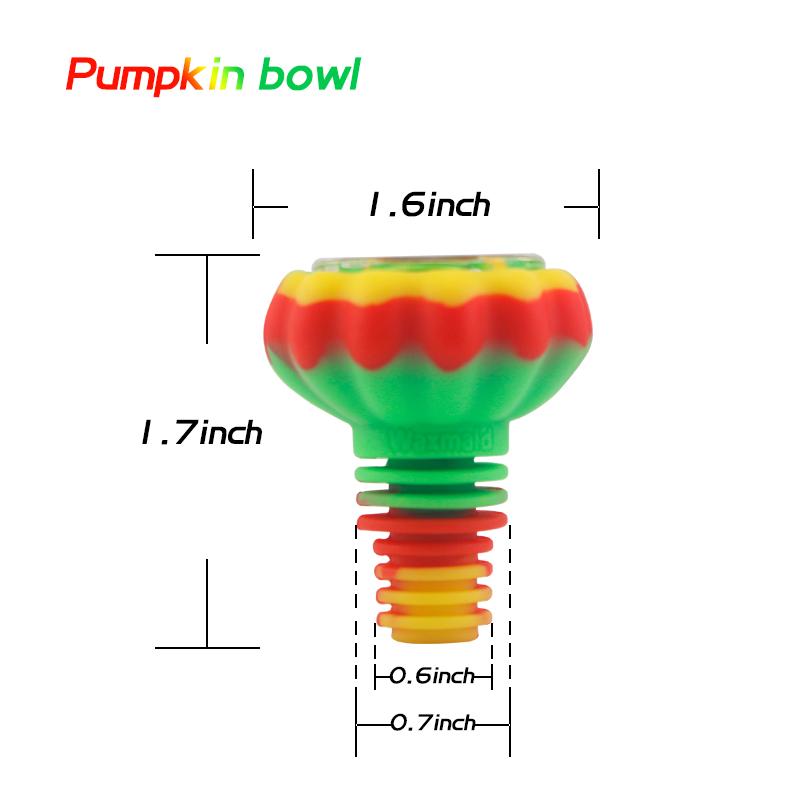 Waxmaid Pumpkin (Silicone + Glass) Bowl