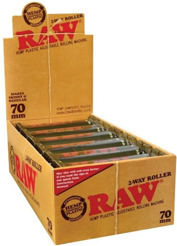 Raw 2 Way Eco  Plastic Roller (70mm) (12ct)