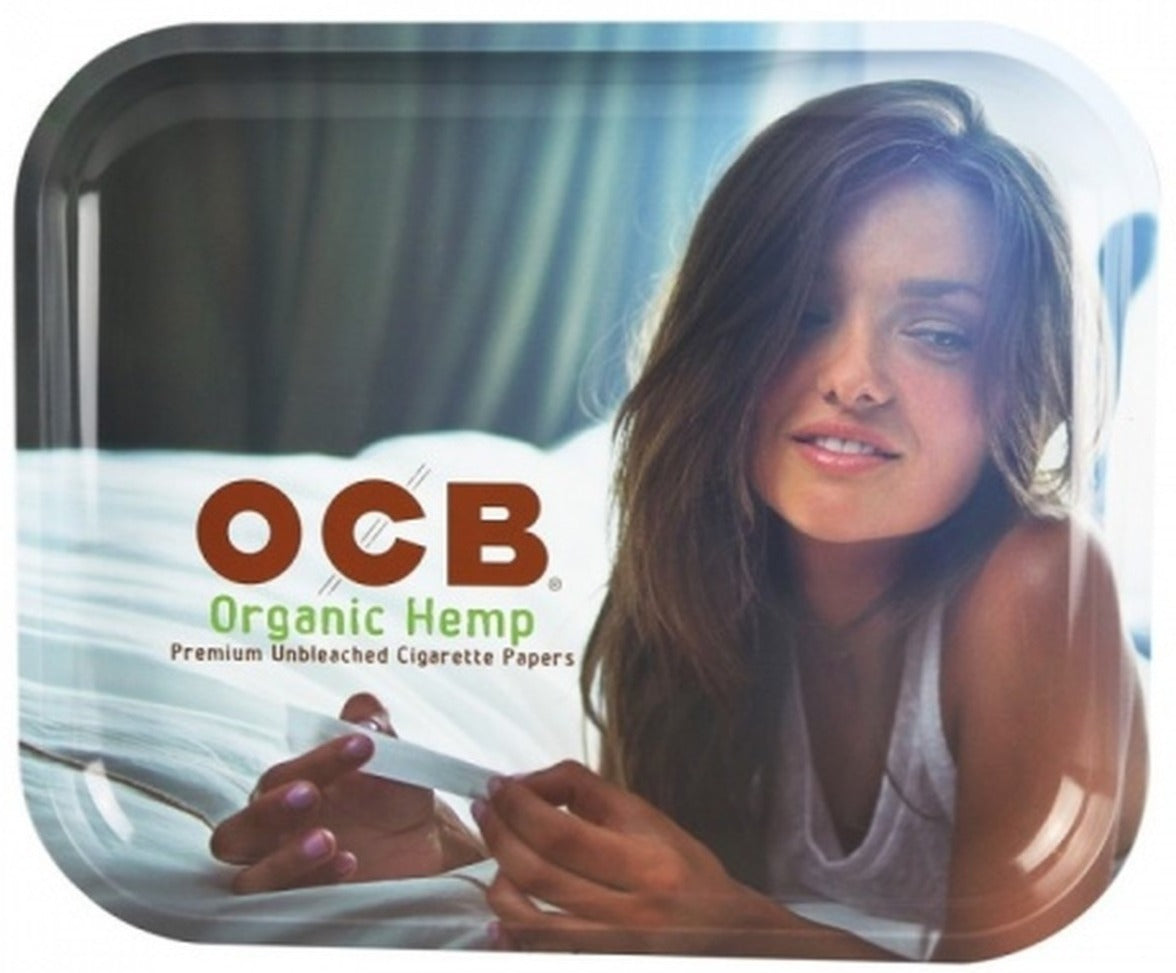 OCB Organic Lady Rolling Tray (Large) ~Buy 1 Get 1 Free, Can Mix & Match~