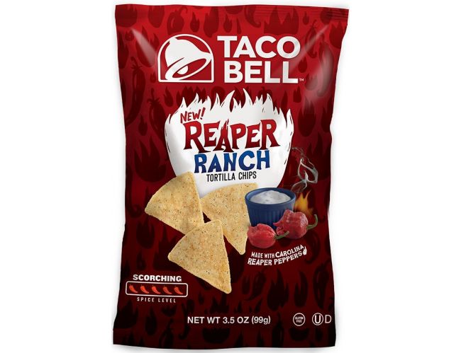 Taco Bell Chip Retail Display - 3 Flavors