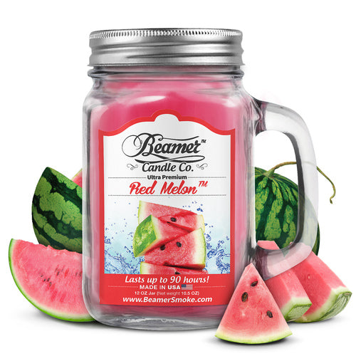 Beamer Candle Co. Red Melon Scented Jar candle