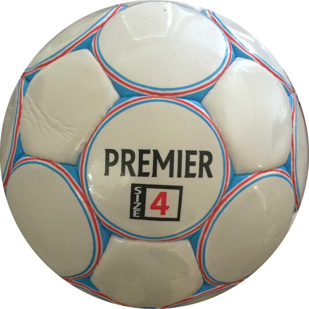 Perrini Premier Indoor Outdoor Sports Blue / Red Soccer Match Ball Size 4