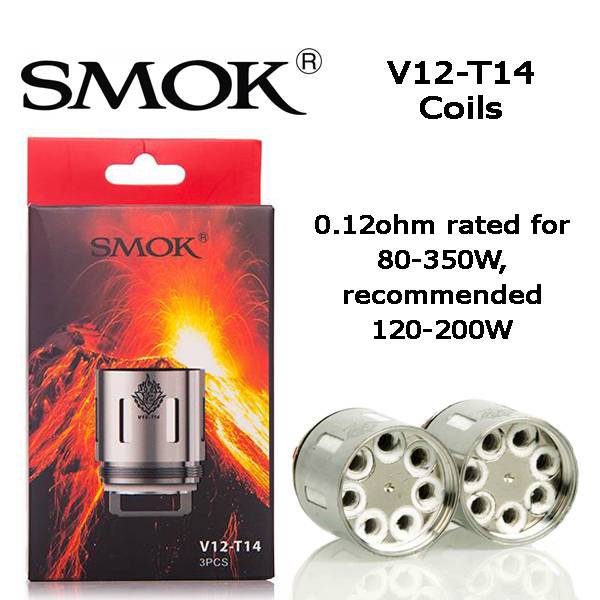 Smok V12-T14 Coils (3ct)