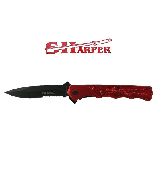 Red Mythical Creature Knife