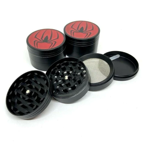 SPIDER TOBACCO GRINDER (52MM) BOX OF 12CT