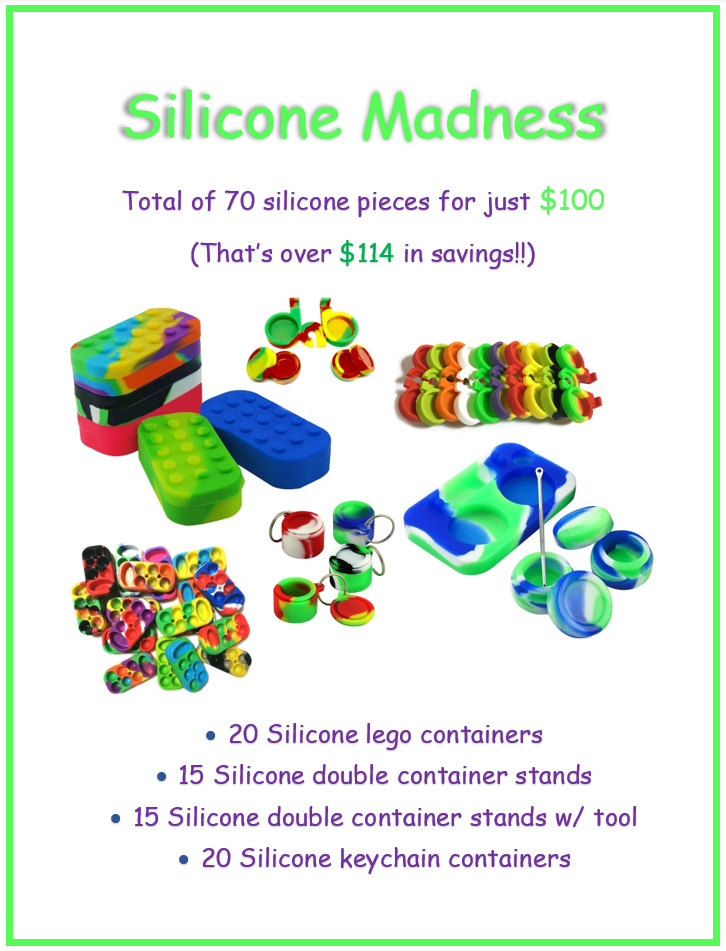 70X Silicone Products for $100