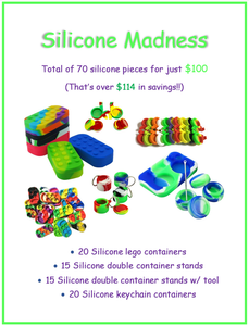 70X Silicone Products for $100