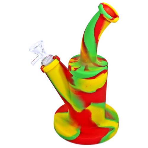 Silicone Water Pipe 7"